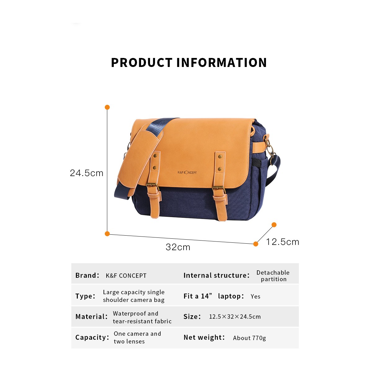 BOLSO PARA CÁMARAS KF 13.062V1 5