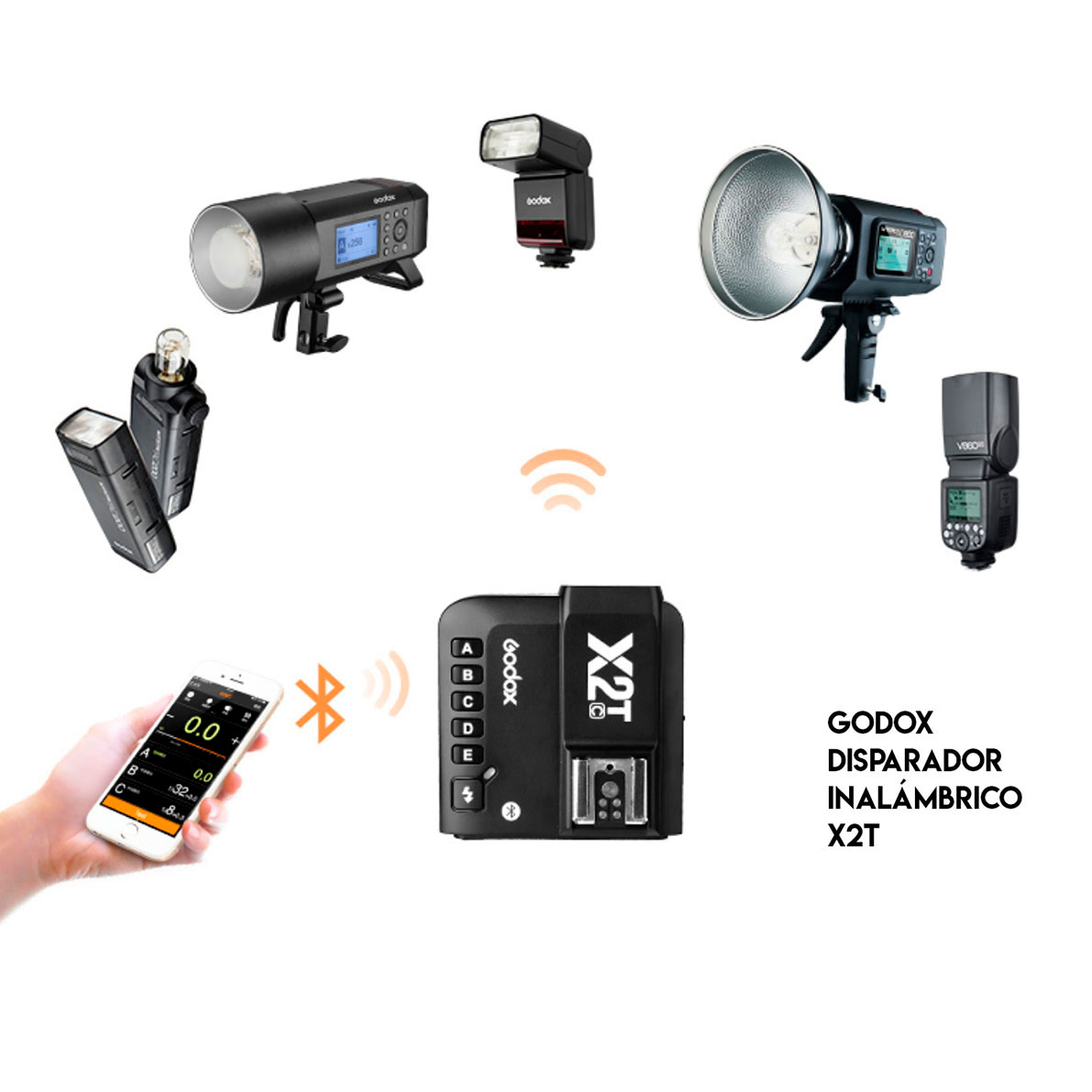 Controlador Godox X2T 5