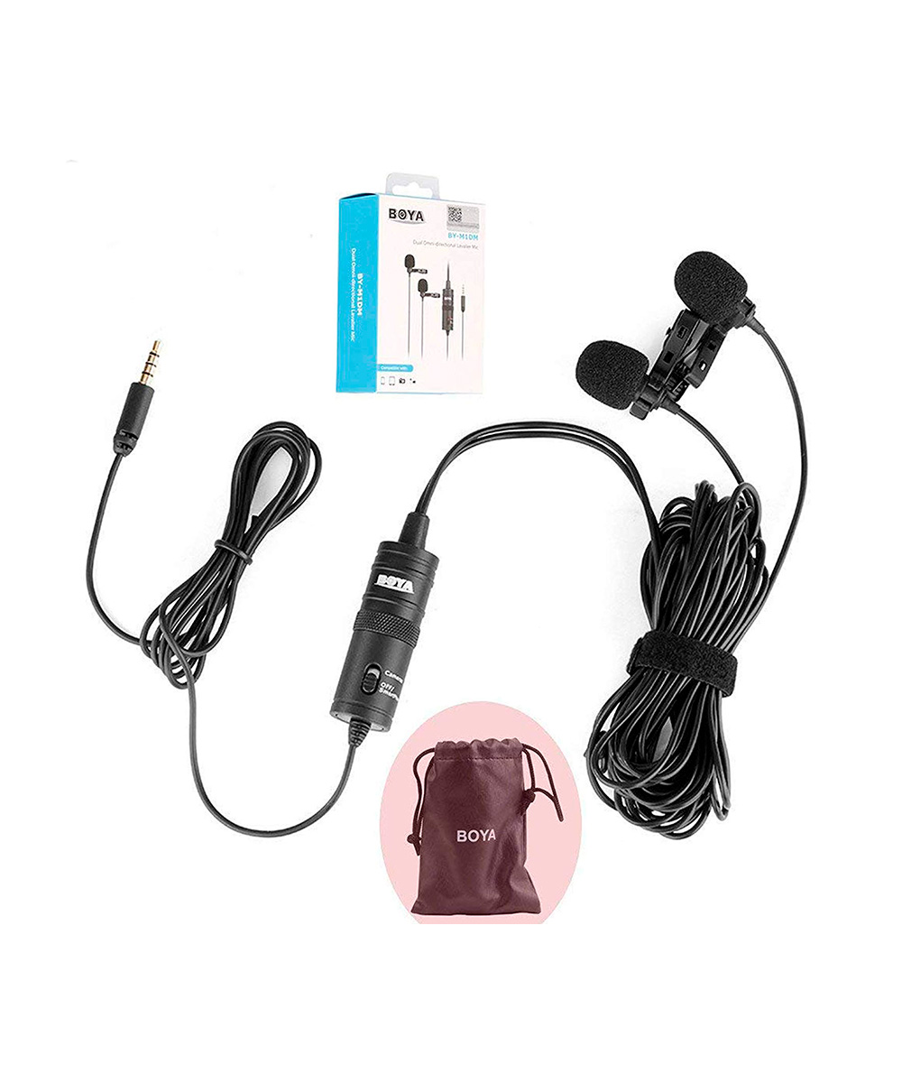 Boya BY-M1DM Dual Lavalier 4
