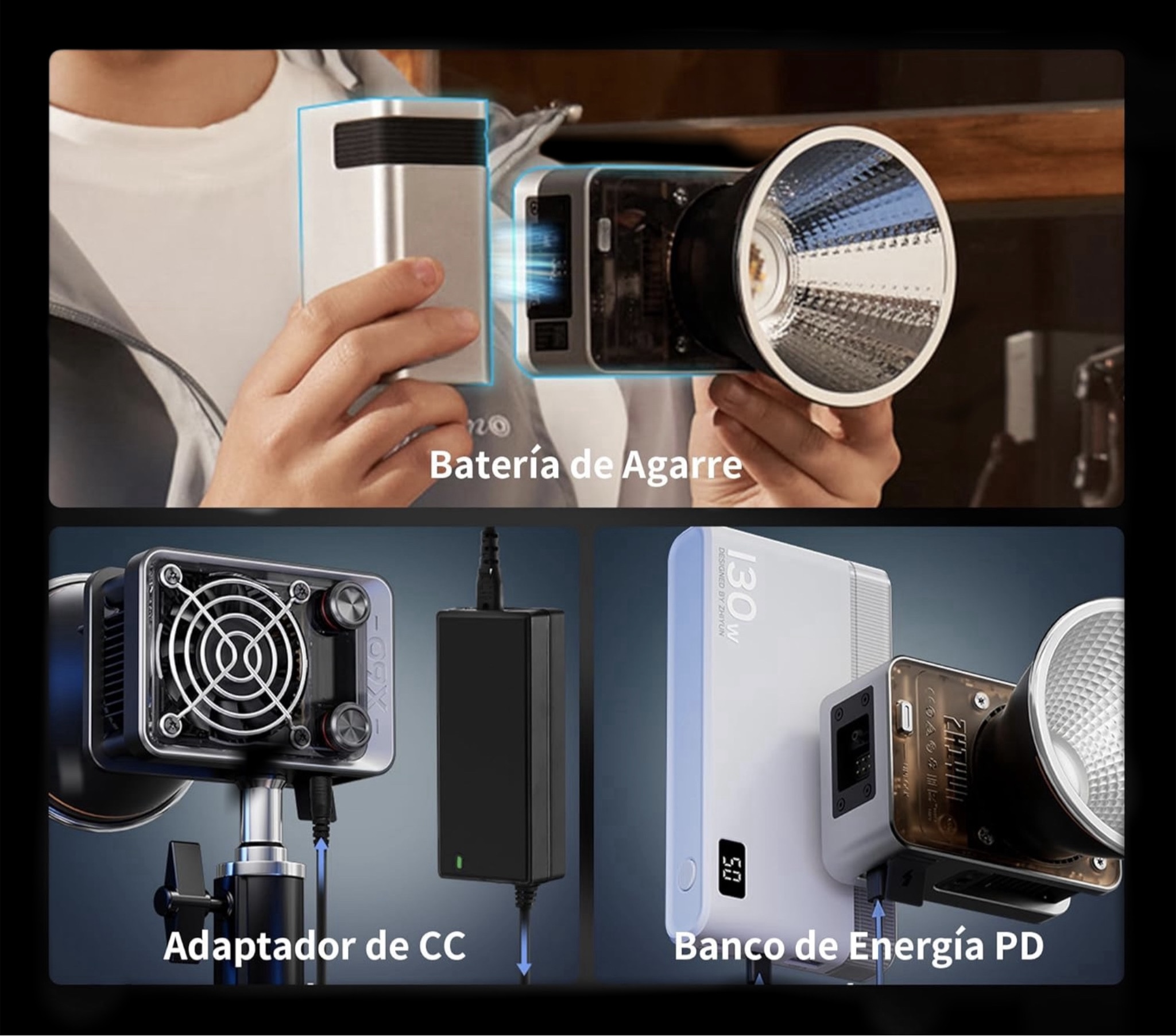 ZHIYUN MOLUS X60 RGB COMBO 7