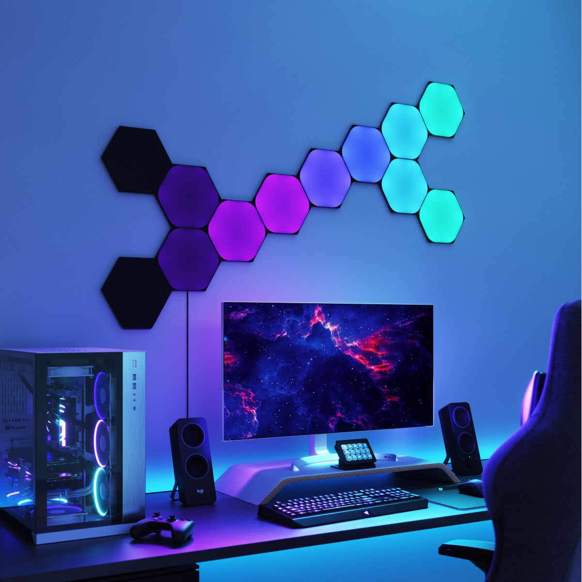 PANEL SMART HEXAGONAL RGB 4