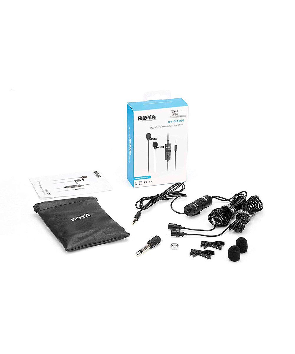 Boya BY-M1DM Dual Lavalier 5